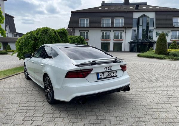 Audi A7 cena 144500 przebieg: 147500, rok produkcji 2016 z Zawiercie małe 121